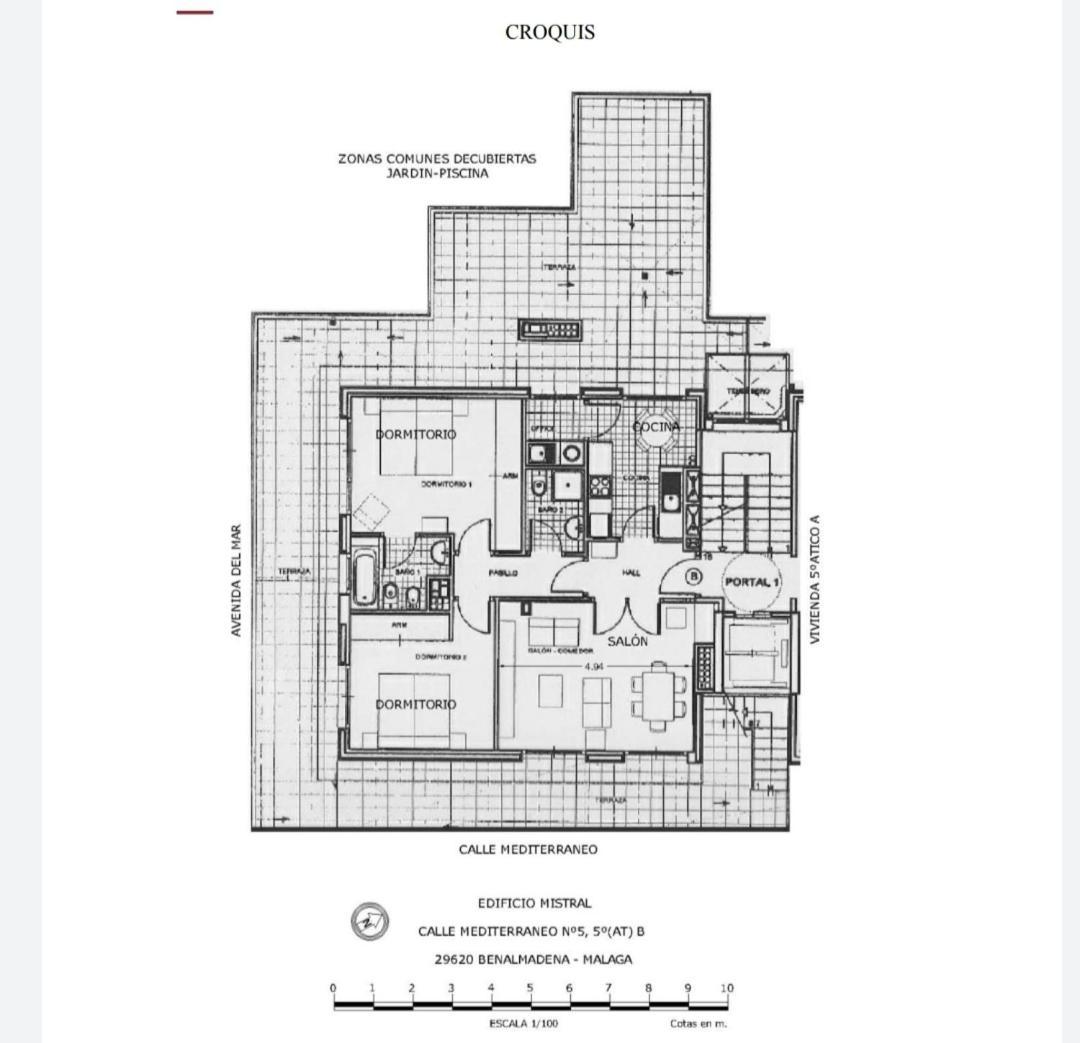 Apartament Atico Puerto Marina 2 Hab Con Piscina, 500M De La Plata Torremolinos Zewnętrze zdjęcie