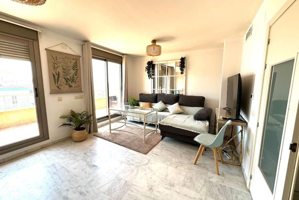 Apartament Atico Puerto Marina 2 Hab Con Piscina, 500M De La Plata Torremolinos Zewnętrze zdjęcie
