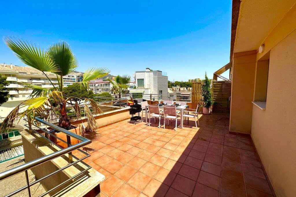 Apartament Atico Puerto Marina 2 Hab Con Piscina, 500M De La Plata Torremolinos Zewnętrze zdjęcie