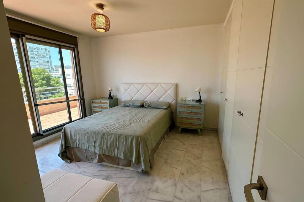 Apartament Atico Puerto Marina 2 Hab Con Piscina, 500M De La Plata Torremolinos Zewnętrze zdjęcie