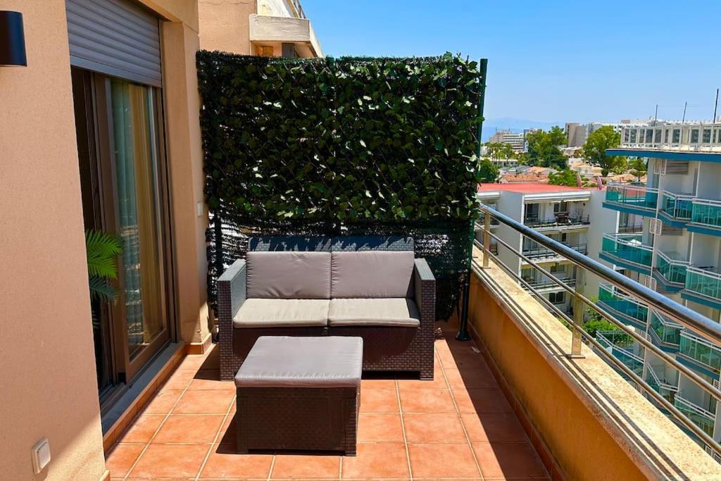 Apartament Atico Puerto Marina 2 Hab Con Piscina, 500M De La Plata Torremolinos Zewnętrze zdjęcie